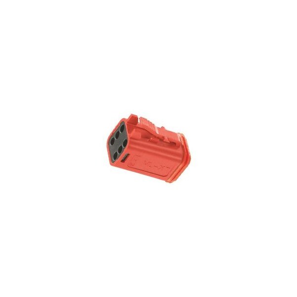Molex Automotive Connectors Ml-Xt 6Ckt Plug Red W/Large Seal 934454209 - main